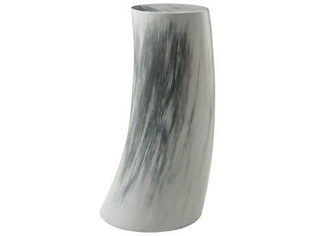 Theodore Alexander Ta Originals Round Scrimshaw End Table