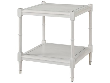 Theodore Alexander Spencer London Square Glass End Table