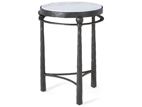 Theodore Alexander Spencer London Round Marble End Table