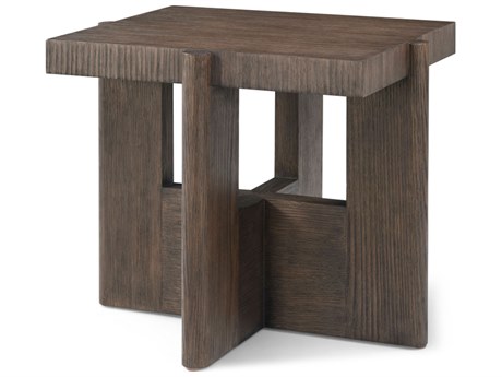 Theodore Alexander Urbane Square Wood End Table