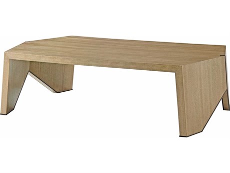 Theodore Alexander Ta Originals Hexagon Wood Dune Coffee Table