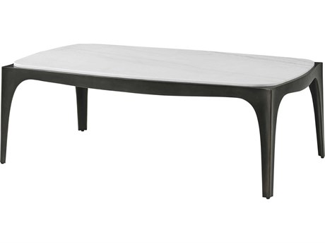 Theodore Alexander Ta Originals Rectangular Marble Romulus Coffee Table