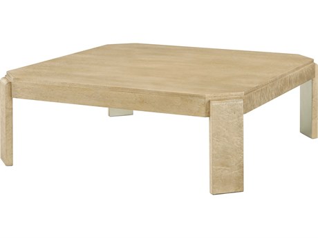 Theodore Alexander Origins Square Wood Sesame Coffee Table