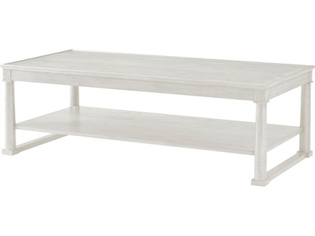 Theodore Alexander Surrey Dover Rectangular Wood Coffee Table
