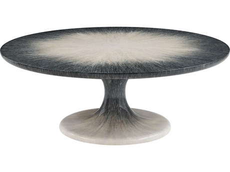 Theodore Alexander Ta Originals Round Wood Filament Coffee Table