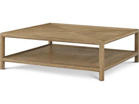 Theodore Alexander Montauk Square Wood Coffee Table