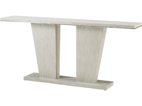 Theodore Alexander Breeze Rectangular Wood Sea Salt Console Table