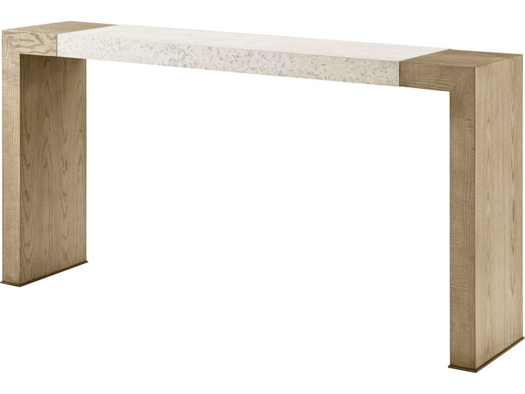 Theodore Alexander Catalina Rectangular Wood Dune Console Table ...