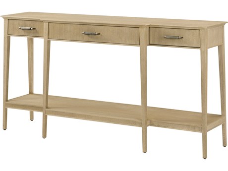Theodore Alexander Balboa Rectangular Wood Lido Coastal Grey Console Table