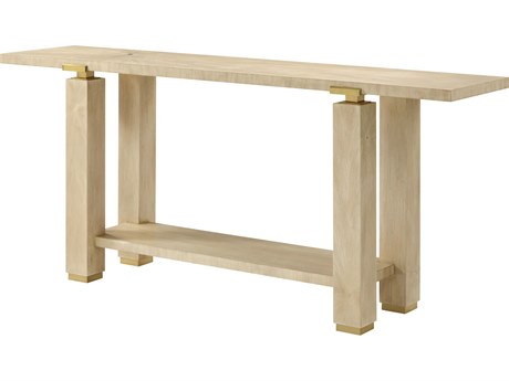 Theodore Alexander Judith Leiber Couture Rectangular Wood Console Table