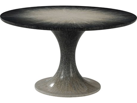 Theodore Alexander Ta Originals Round Wood Filament Panos Dining Table