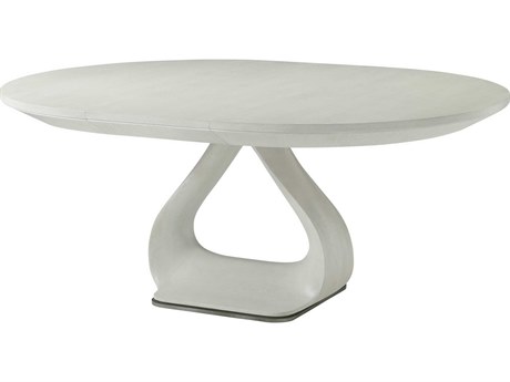 Theodore Alexander Essence Oval Wood Opal Dining Table