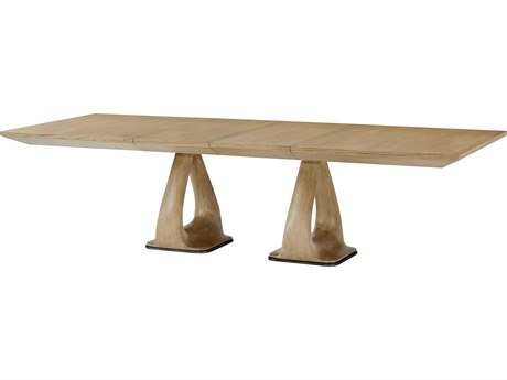 Theodore Alexander Essence Rectangular Wood Blonde Dining Table