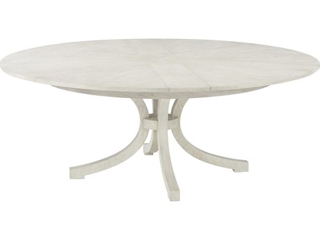 Theodore Alexander Surrey Round Wood Dover Jupe Dining Table