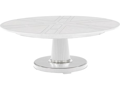 Theodore Alexander Spencer London Round Wood Dining Table