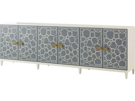 Theodore Alexander Ta Originals 112" Sea Foam Pear Kingman Media Cabinet