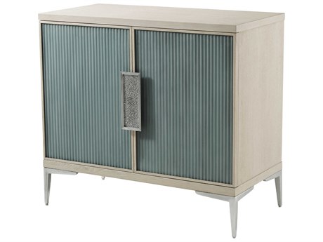 Theodore Alexander Ta Originals Bleached Driftwood Grey Limestone White Solid Wood Accent Chest