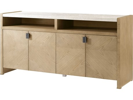 Theodore Alexander Catalina 78" Ash Wood Dune Sideboard