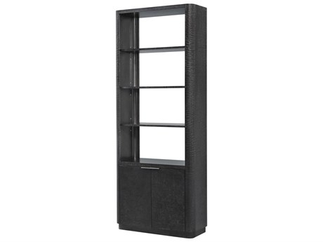 Theodore Alexander Kesden Silent Black Bookcase