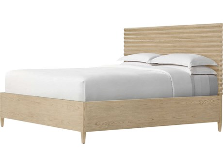 Theodore Alexander Balboa Coastal Grey Solid Wood King Platform Bed