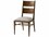 Theodore Alexander Nova Solid Wood Beige Fabric Upholstered Side Dining Chair  TALTAS400231BUS