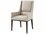 Theodore Alexander Ta Studio Beech Wood Black Fabric Upholstered Dorian Arm Dining Chair  TALTAS410061BFX