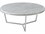 Theodore Alexander Ta Studio 35" Round Faux Leather Fisher Cocktail Table  TALTAS51037C096