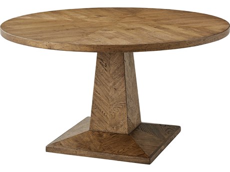 Theodore Alexander Nova Round Wood Dining Table