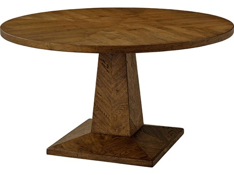 Theodore Alexander Nova Round Wood Dining Table