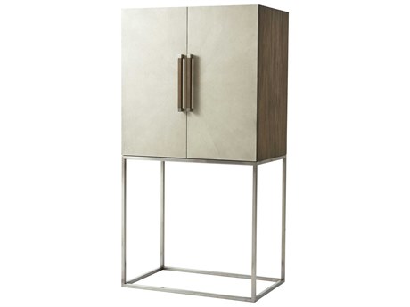 Theodore Alexander Ta Studio Brown Bar Cabinet