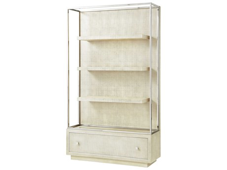 Theodore Alexander Ta Studio Dove Wesson Open Bookcase