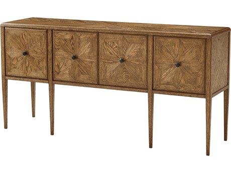 Theodore Alexander Nova 68" Oak Wood Dawn Sideboard