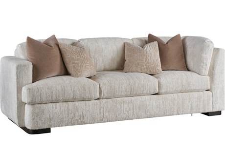 Theodore Alexander Dapper Expresso Upholstered Sofa