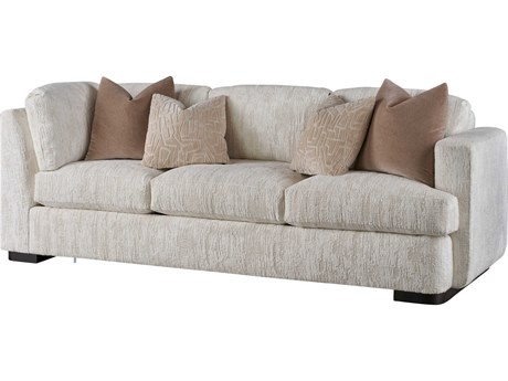 Theodore Alexander Dapper Expresso Upholstered Sofa