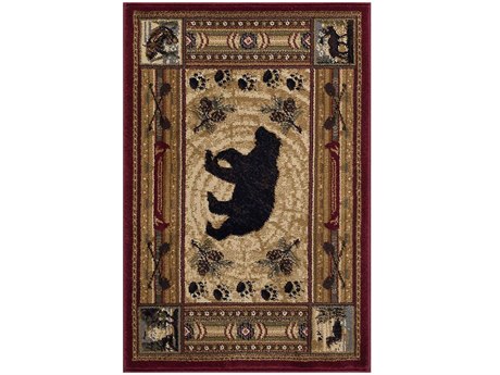 Tayse Rugs Hampton Traditional Oxnard 5 ft. x 7 ft. Area Rug, Gray