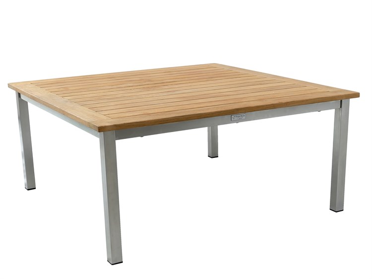 Three Birds Casual Avanti Steel Square Outdoor Coffee Table