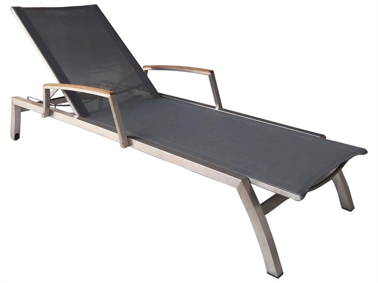 Three Birds Casual Avanti Stainless Steel Lounger