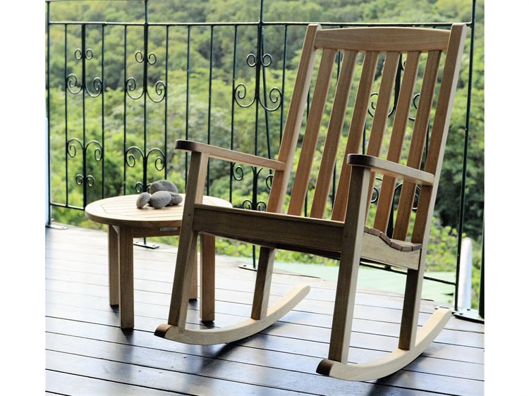 Three Birds Casual Brittany Natural Teak Lounge Set
