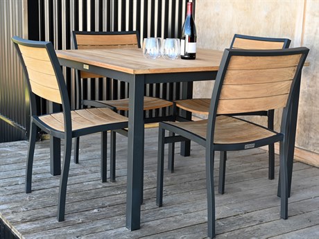 Three Birds Casual Soho Teak Dining Set