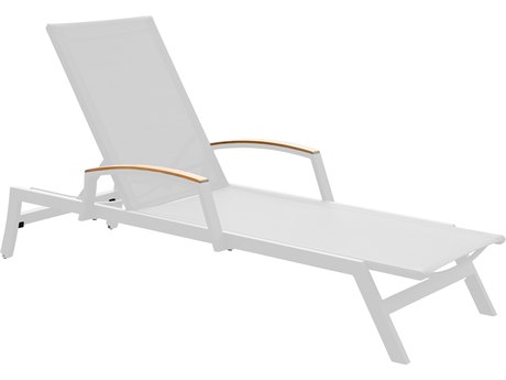 Three Birds Casual Tribeca Aluminum Sling Chaise Lounge