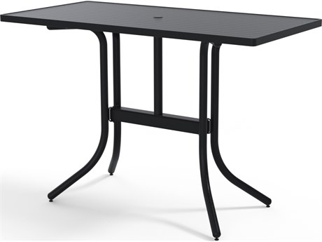 Polywood Mod Aluminum 73 W X 36 D Rectangular Bar Table 8302