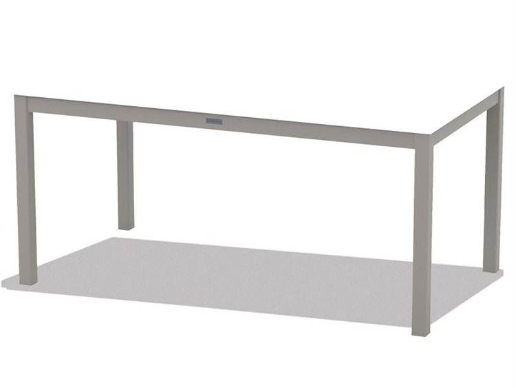 Telescope Casual Aluminum Dining Height Parson Table Base