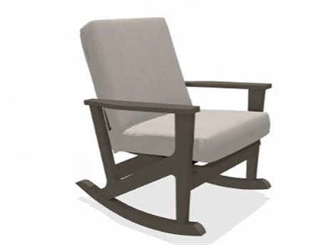 Telescope Casual Wexler Marine Grade Polymer Cushion Rocker Lounge Chair