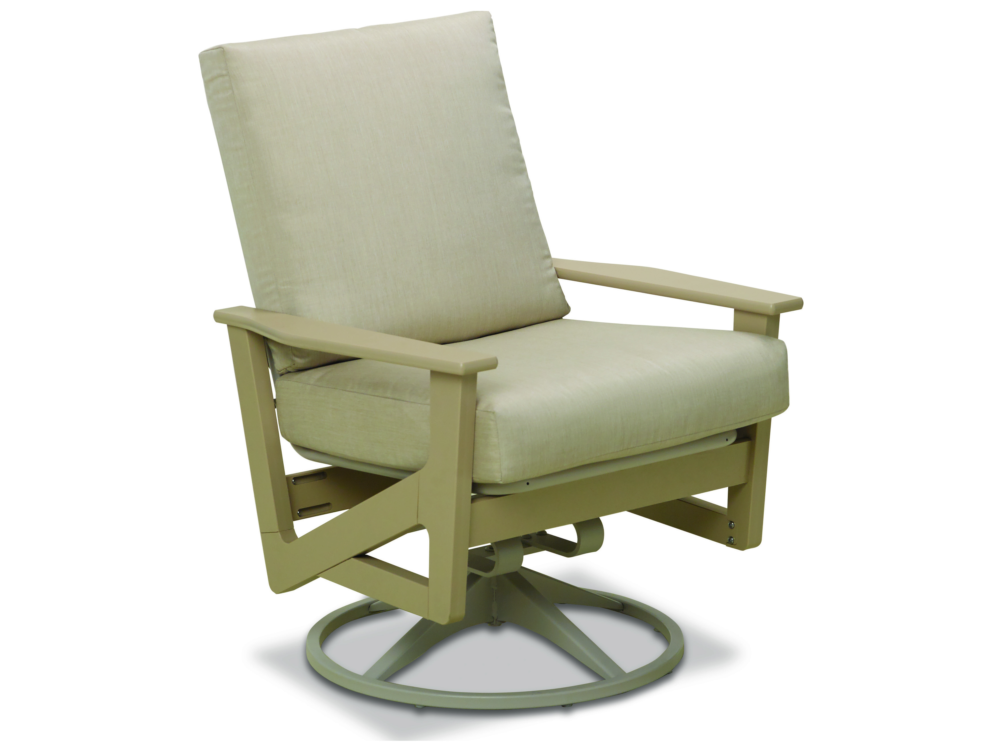 Telescope Casual Wexler Marine Grade Polymer Cushion Swivel Rocker Lounge  Chair