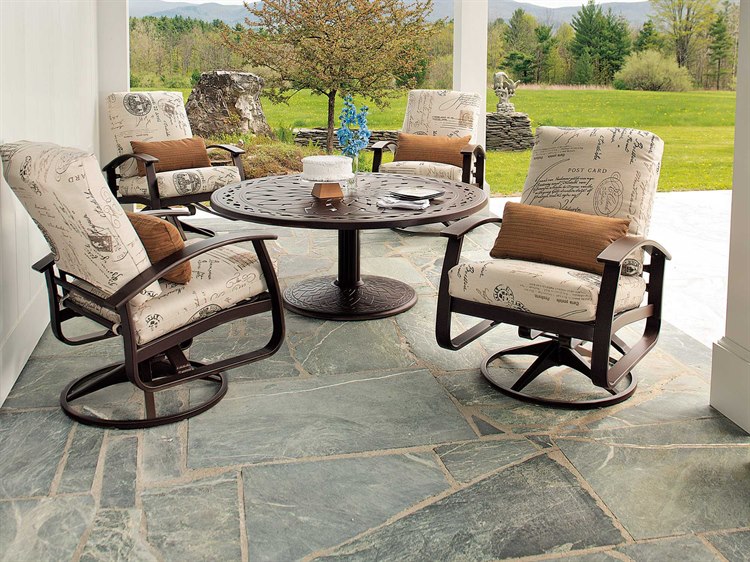 Telescope Casual Belle Isle Aluminum Dining Set