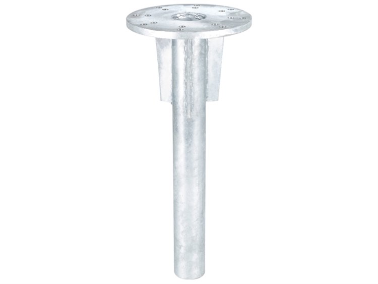 Telescope Casual Cantilever Steel Umbrella In-Ground Mount