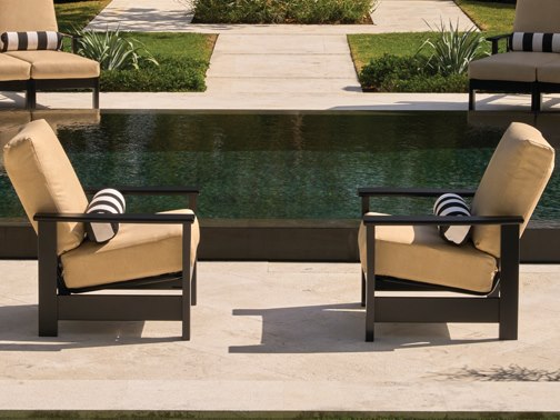 Telescope Casual Leeward Mgp Deep Seat Recycled Plastic Cushion Lounge Set
