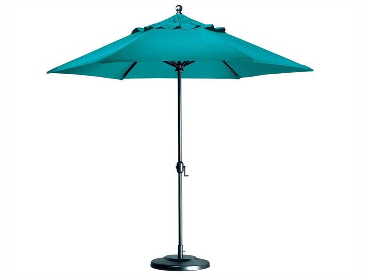 Tropitone Portofino 8.5 Foot Aluminum Market Crank Patio Umbrella ...