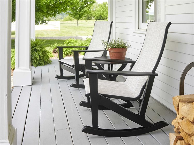 Telescope Casual Wexler Marine Grade Polymer Sling Outdoor Lounge Set