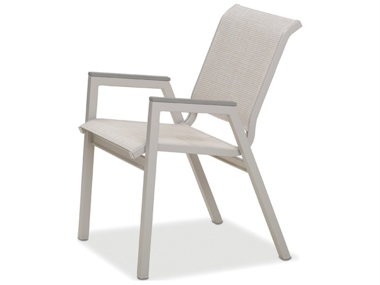 Telescope Casual Bazza MGP Aluminum Sling Stackable Bistro Arm Chair